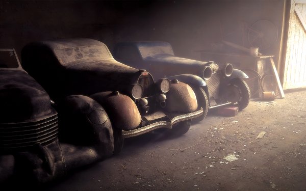 Заброшеные старые авто