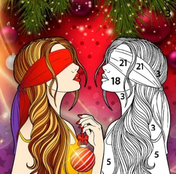 Расскраски по номерам (мод)