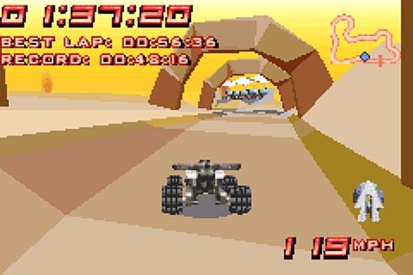 Drome Racers (Europe) (EnFrDeDa) 3D GBA