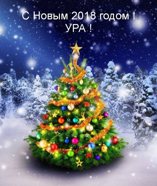 С новым 2018 годом