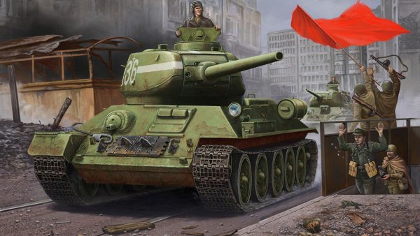 t-34-85-war-ww2-art-berlim