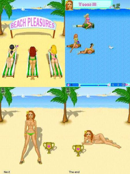 Beach Pleasures 240x320
