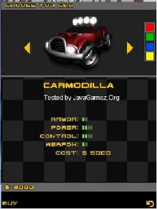 Mad Racing 2D 176x220 RUS