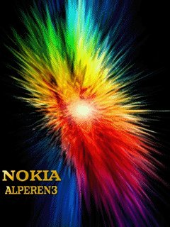Neon nokia абстракция