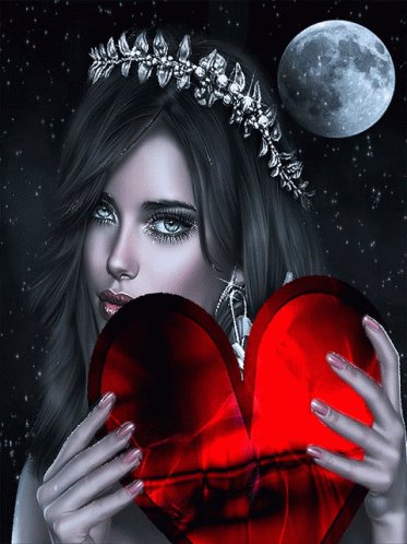 Love Pretty Girl GIF - Love PrettyGirl Moon - Discover &amp;