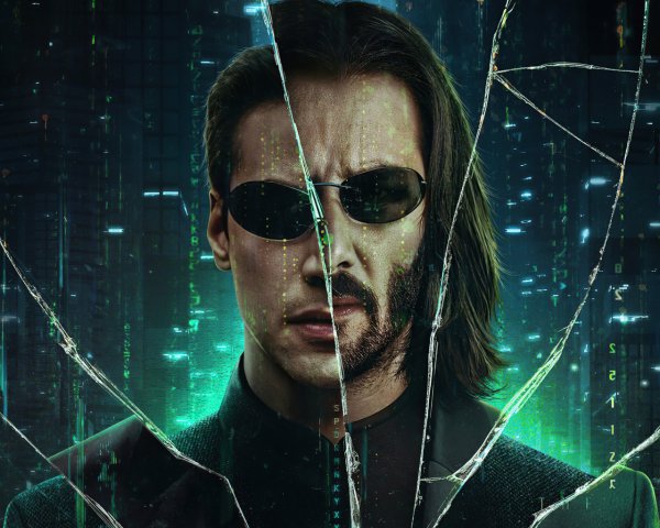 Movies Neo from the new movie The Matrix Resurrection
