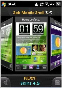 SpbMobileShell3.5-WQVGA-Skins Release4.5