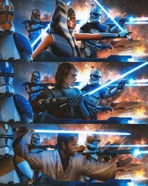 Star Wars: Как же мне нравится эта параллель...