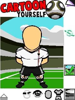 cartoon yourself football cup 240x320