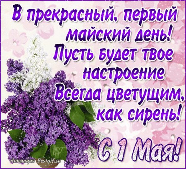 С 1 мая !