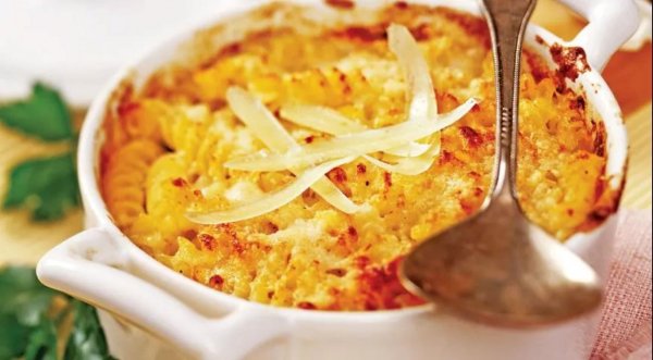 Гратен - из курицы с макаронами