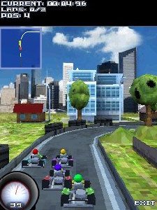 3D Go Karts 176x220 se