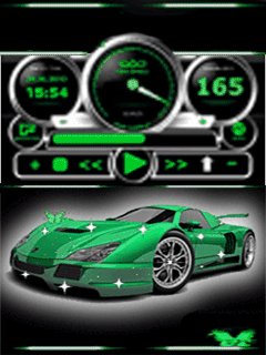 Turbo car player спидометр