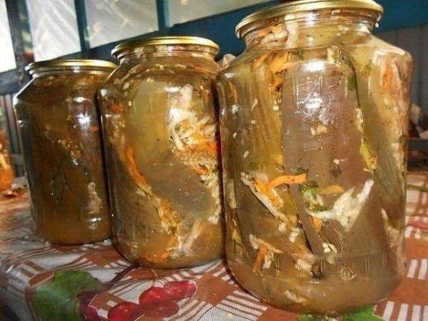 Фаршированные баклажаны