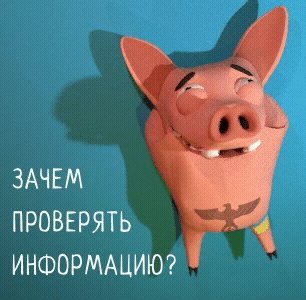 Зачем проверять информацию?