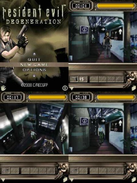 Resident Evil Degeneration 3D 240x320 s40v3