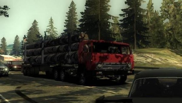Kamaz 5410 traffic
