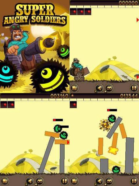 Super Angry Soldiers 176x208 N70