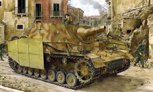 Sturmgeschütz IV mit 15cm StuH 43 (Sd.Kfz.166) (Copy)