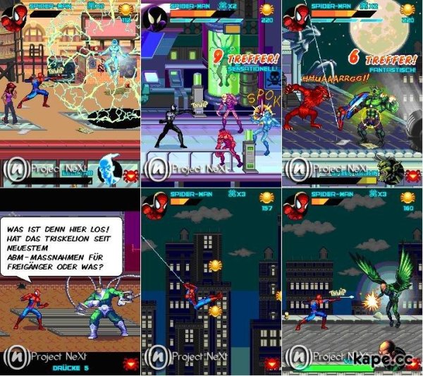 SpiderMan Toxic Sity 3D HD