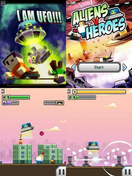 Aliens-v-Heroes 240x320 SE K800i