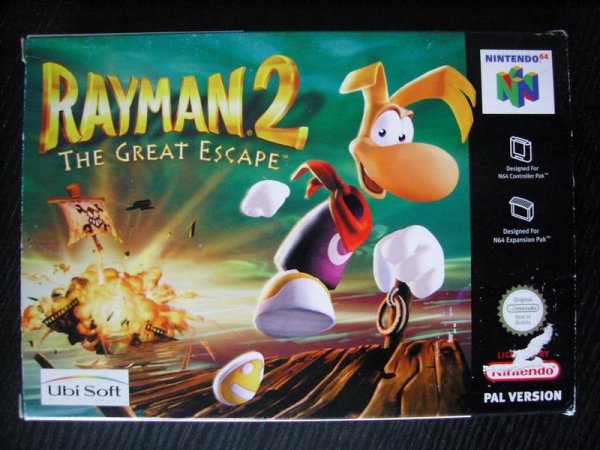 Rayman 2-The Great Escape.(N-64)