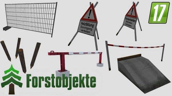fs17 forestry objects