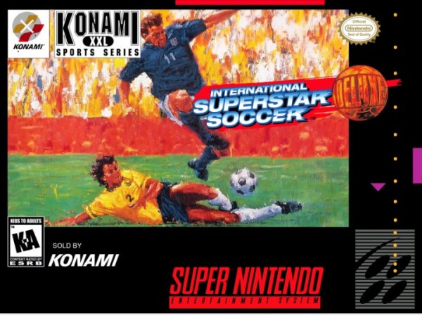 International Superstar Soccer Deluxe (Snes) super nintendo