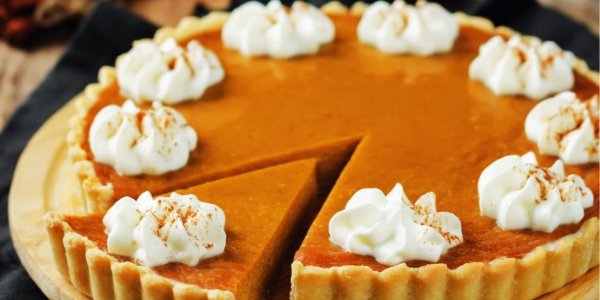 Тыквенно-миндальный пирог