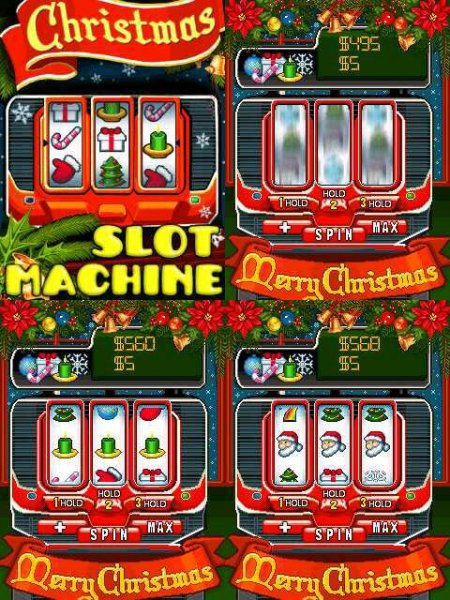 Slot Machine Christmas 240x320 6280