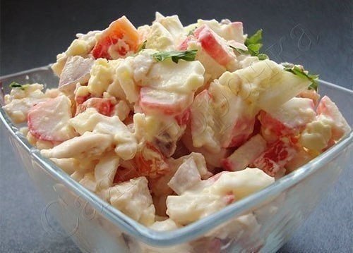 салат Коралл