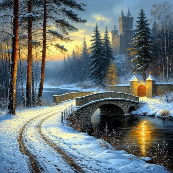 Зимний пейзаж