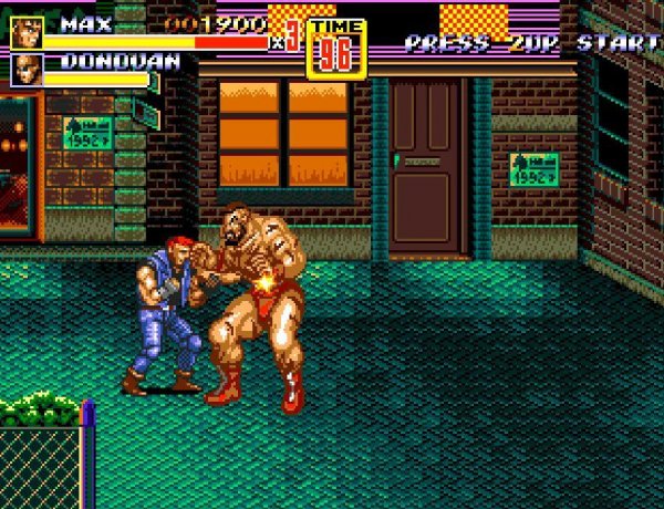 Streets of Rage 2 street fighter (ХАК)