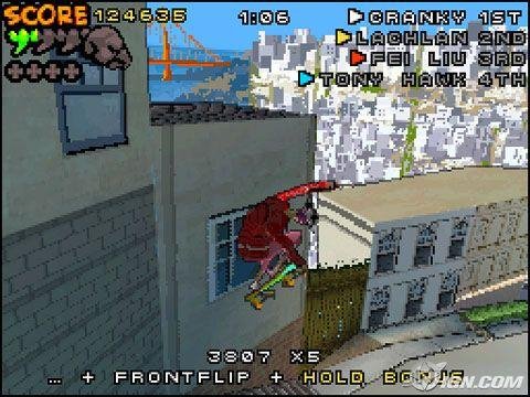 Tony Hawks Downhill Jam