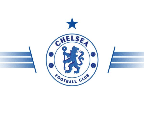 Chelsea Football Club logo blue on white 098413 1