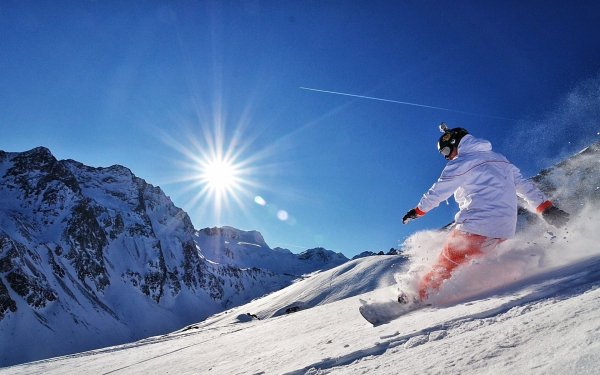 Сноуборд горы snowboard..file