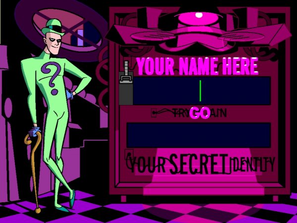 The Riddler's Secret Identity Inventor