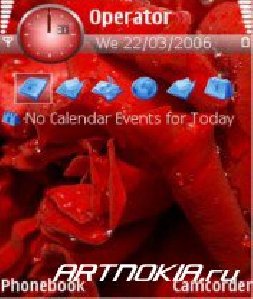 red-rose-Nokia-Theme