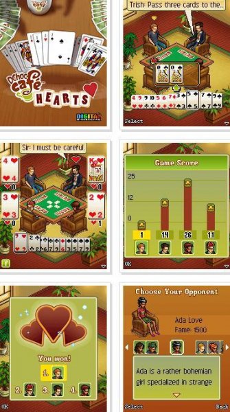 Кафе любителей игры Черви