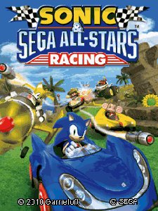 sonic sega allstars racing 128x160 s40 5
