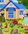 Frozen Babies Garden Cleaning