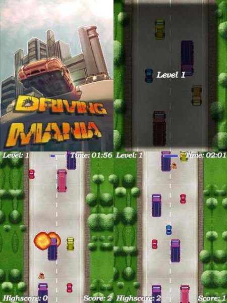 Driving Mania 240x320