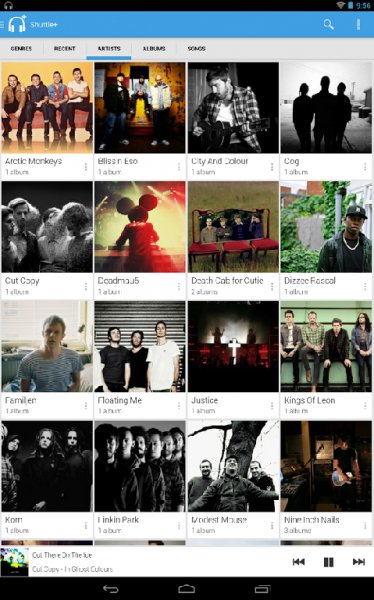 Shuttle music player v1.3.3