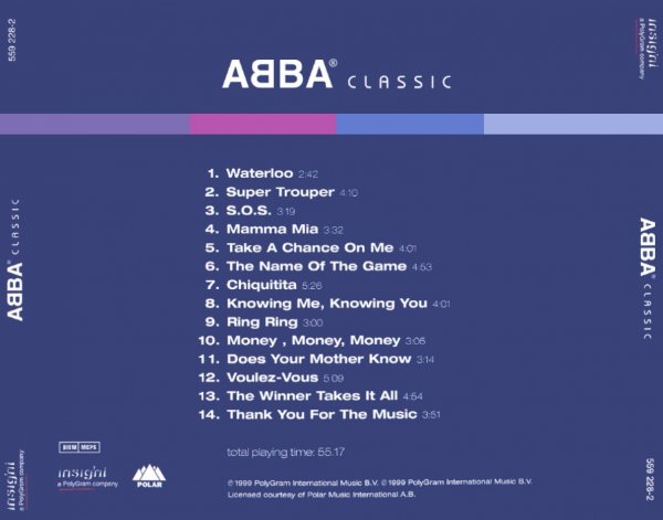 ABBA - Classic 1999 (2)