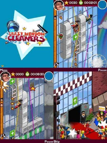 Crazy Window Cleaners 240x320 N73