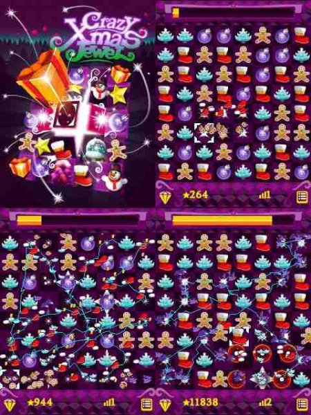 Crazy Xmas Jewel 240x320 N73