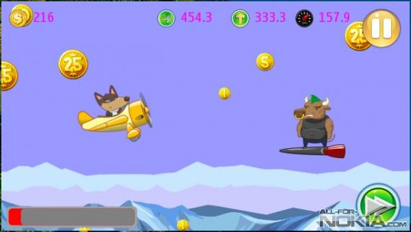 LetsFly - забавная аркада для Nokia