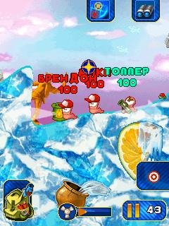 worms 2010 240x320 samsung v2 rus