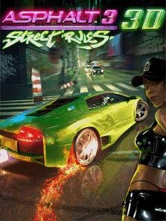 3D Asphalt 3 Street Rules SE 128x160
