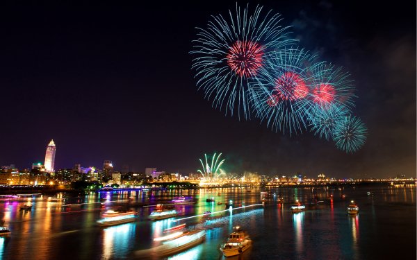 Fireworks on New Year's 5